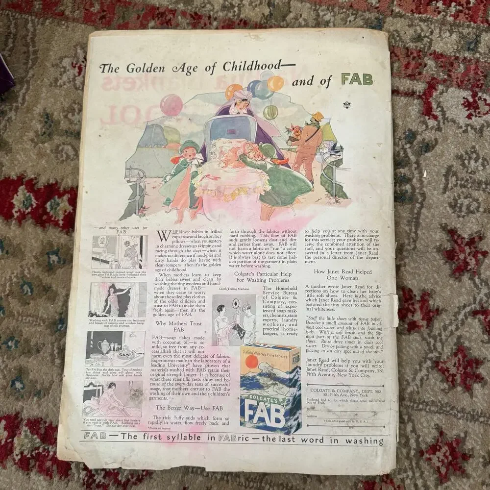 1925 Modern Priscilla November  Cover Charles A. MacLellan Fashion Needlework